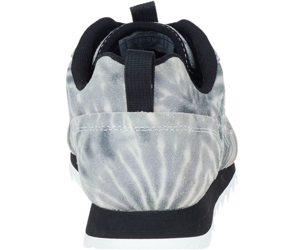 Merrell Sneakers Herre - Alpine Tie Dye Suede - Hvide/Sort - SLH602791